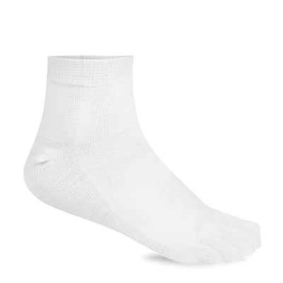 Minfot Tåstrømper bomuld hvid 1-pak