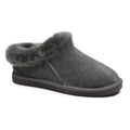 Minfot Fåreskinds Hjemmesko Bergen med Sål Grå
