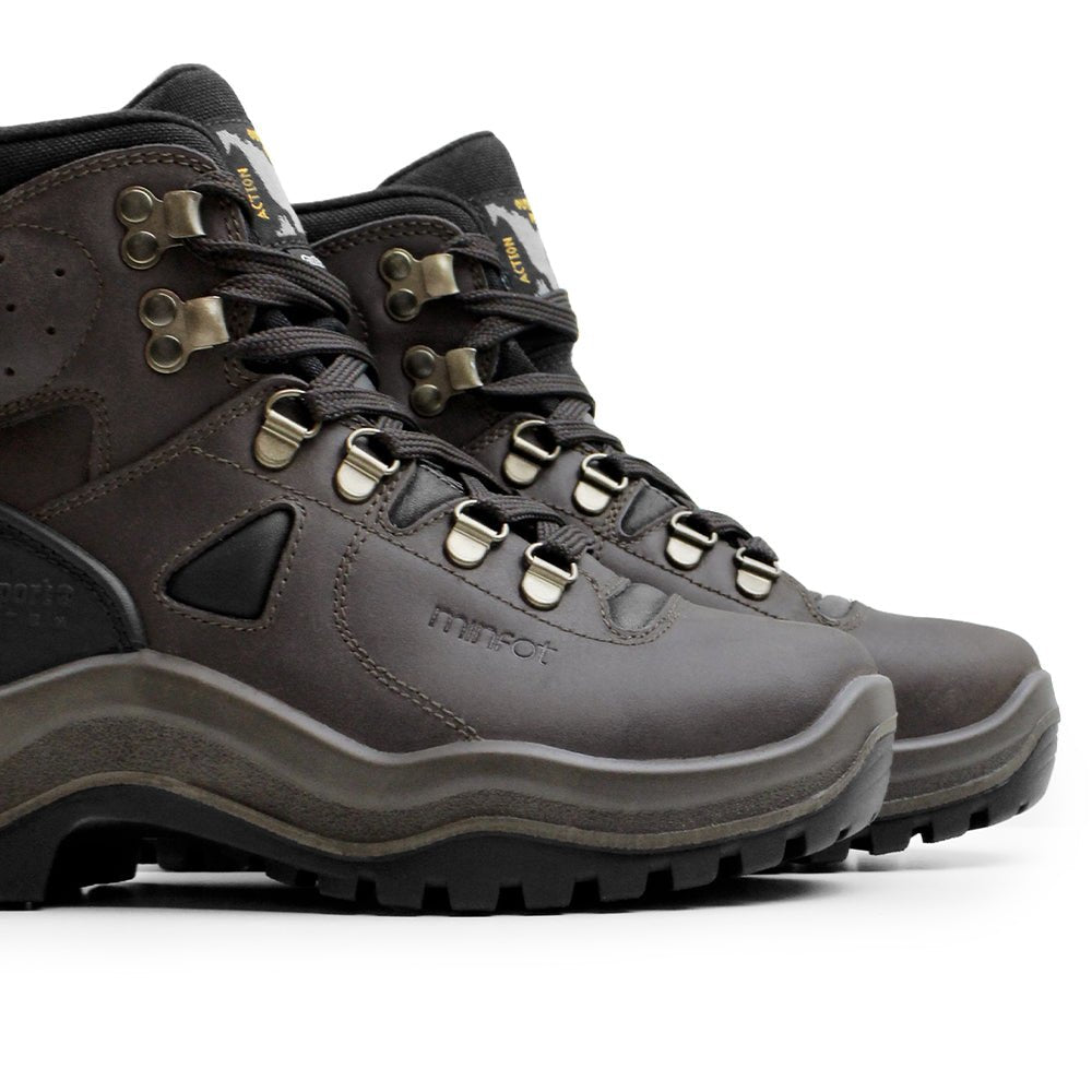 Minfot Trekker Vandrestøvler Unisex Vandafvisende TEX Læder Brun