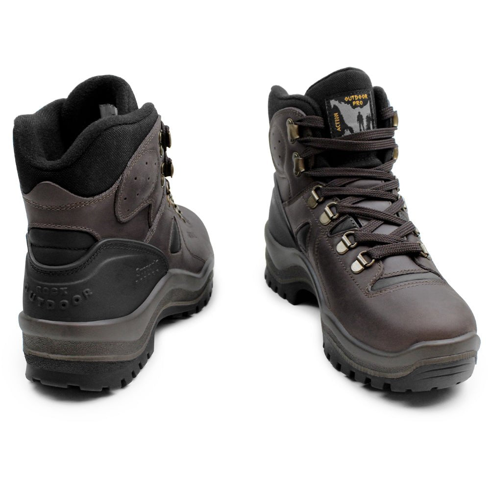 Minfot Trekker Vandrestøvler Unisex Vandafvisende TEX Læder Brun