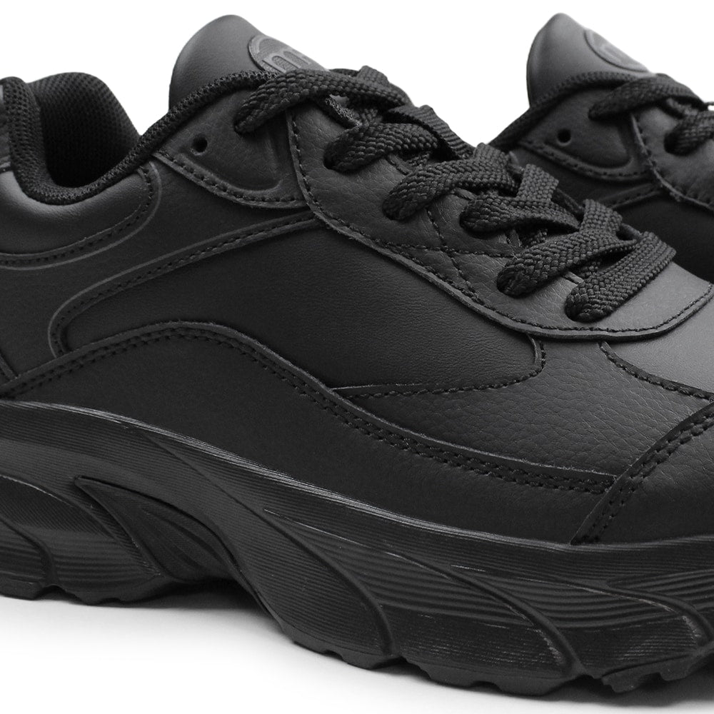 Minfot Sneaker Joy Læder Sort