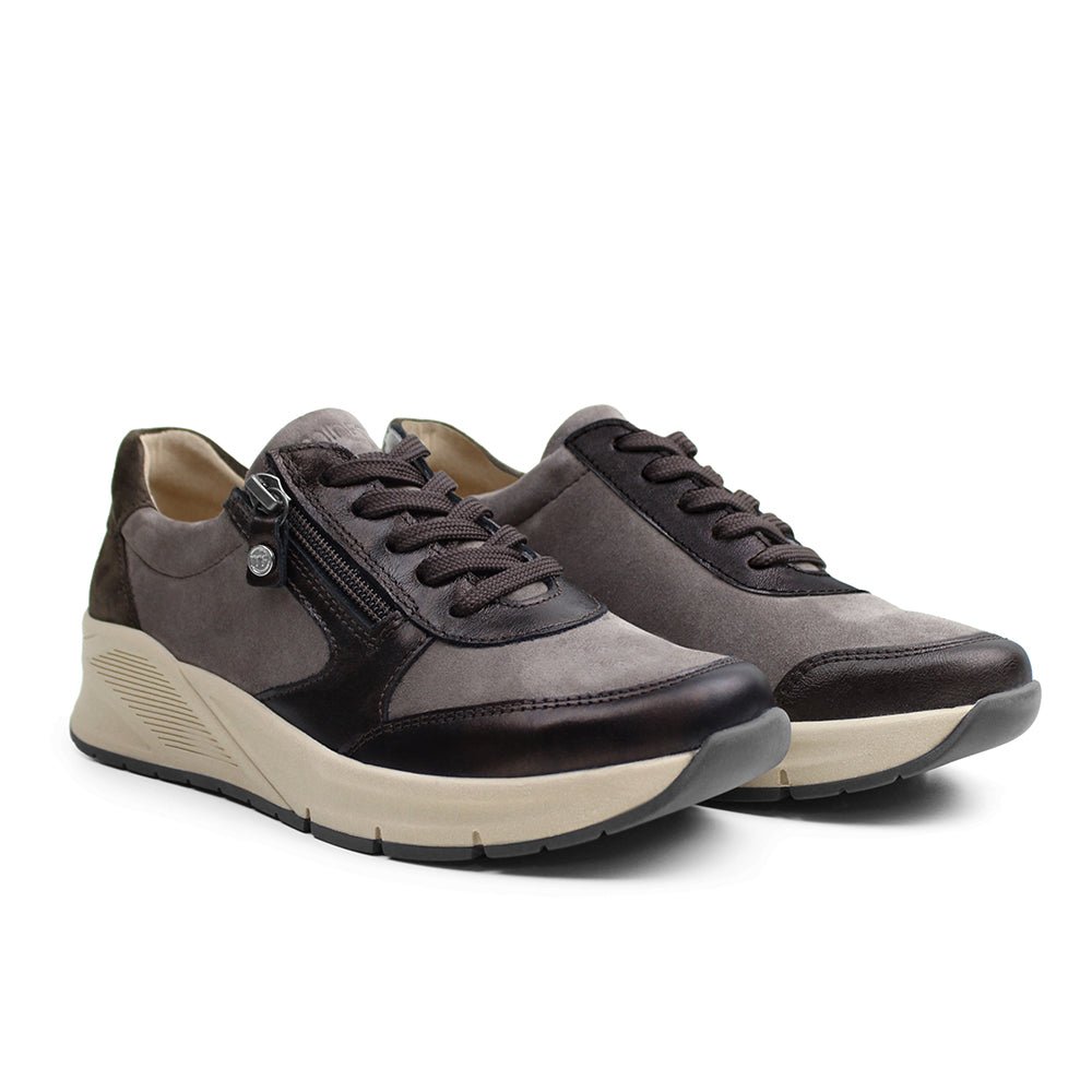 Produktbild 9 - Minfot Vei Sneaker Stretch Nubuck Taupe Oxid