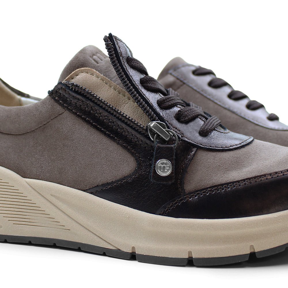Produktbild 8 - Minfot Vei Sneaker Stretch Nubuck Taupe Oxid