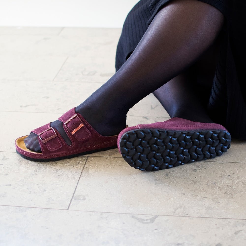 Minfot Sandaler Voss Ruskind Bourgogne