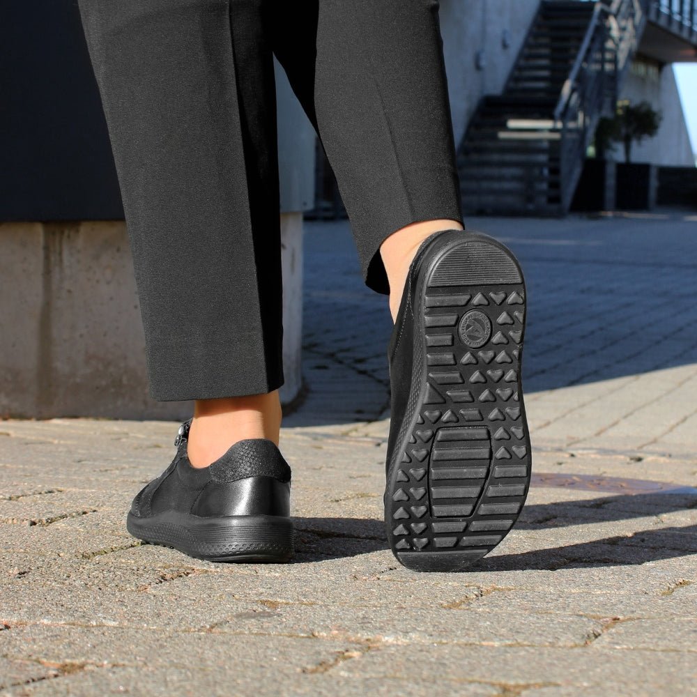 Minfot Way Sneaker Bred Stretch Zip Sort