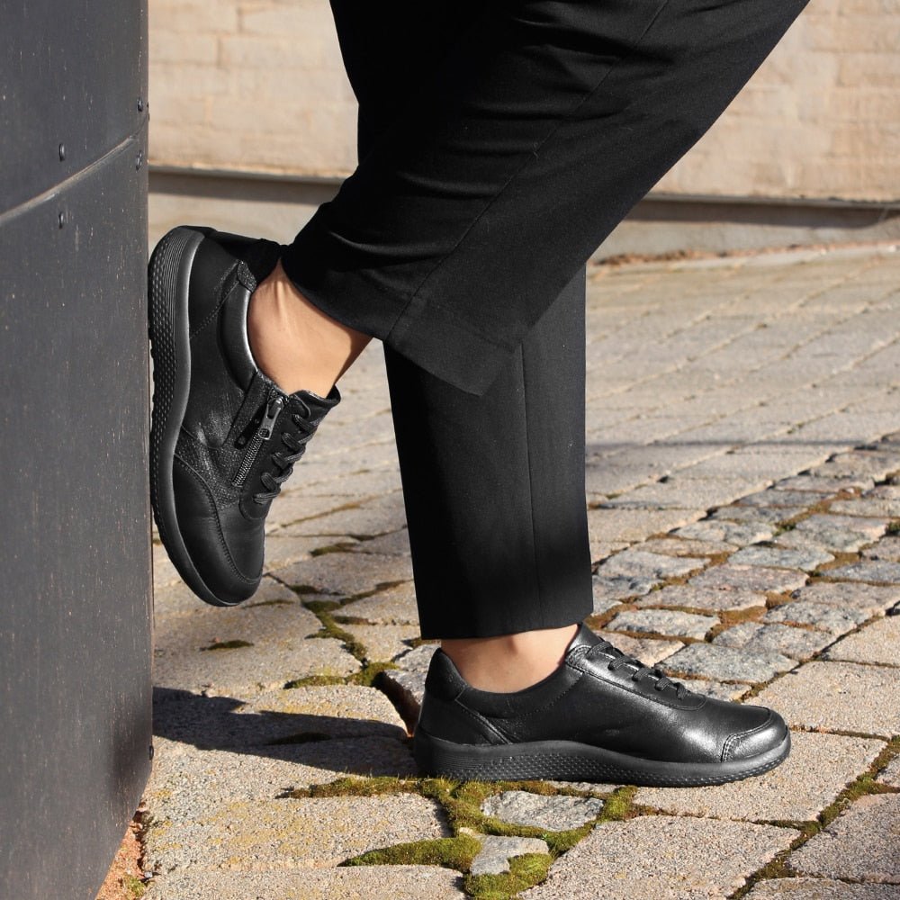 Minfot Way Sneaker Bred Stretch Zip Sort