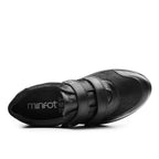 Minfot Way Sneaker Bred Stretch med Velcro Sort