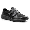 Minfot Way Sneaker Bred Stretch med Velcro Sort