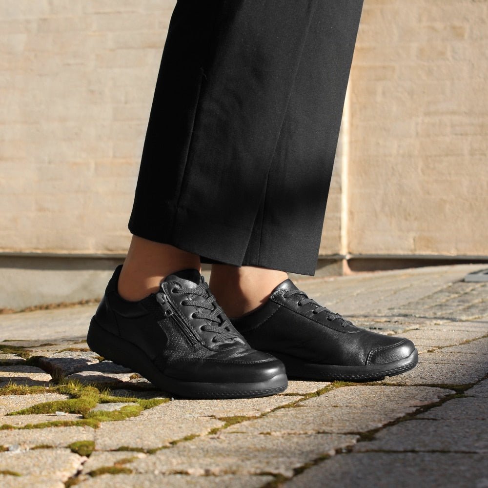 Minfot Way Sneaker Bred Stretch Zip Sort