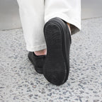 Minfot Aveny Sneaker Dame Læder Sort