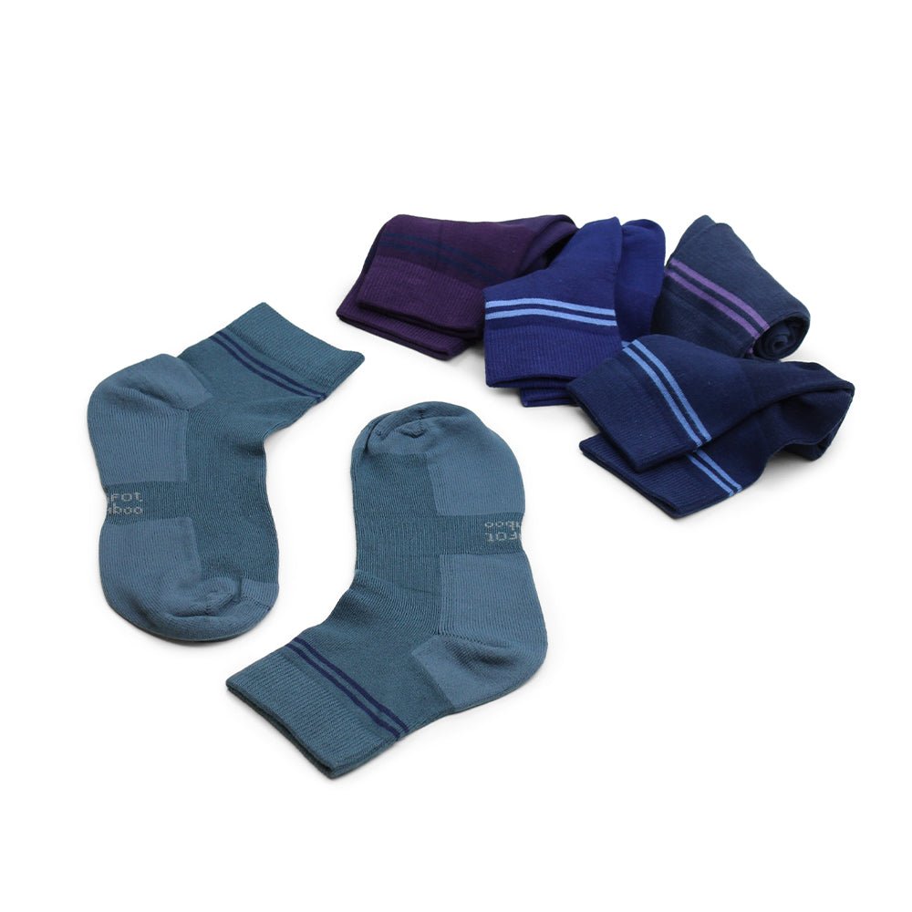 Produktbild 6 - Minfot Bambustrumpor Quarter Lake 5-pack