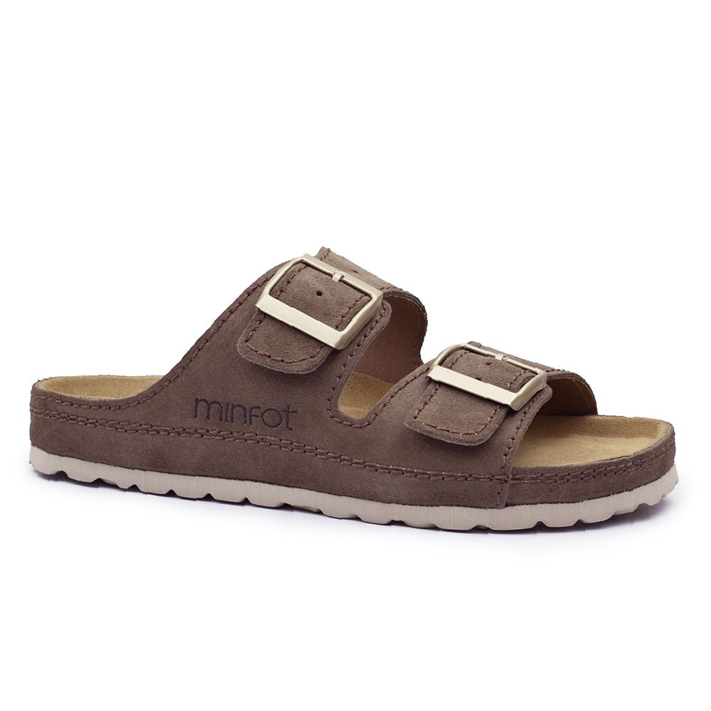 Minfot Sandaler Voss Mocka Taupe