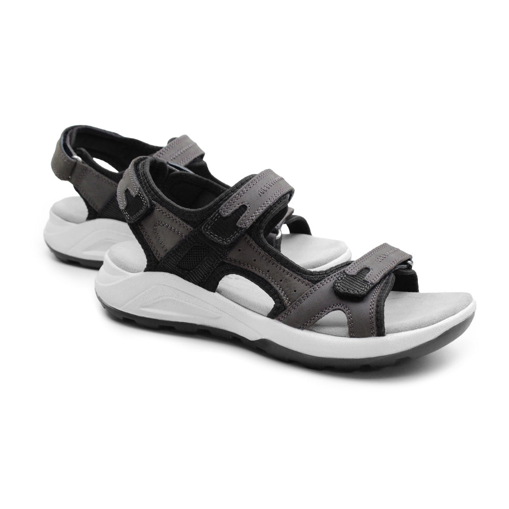 Minfot Nyhamn Sandaler Dame Nubuck Stone