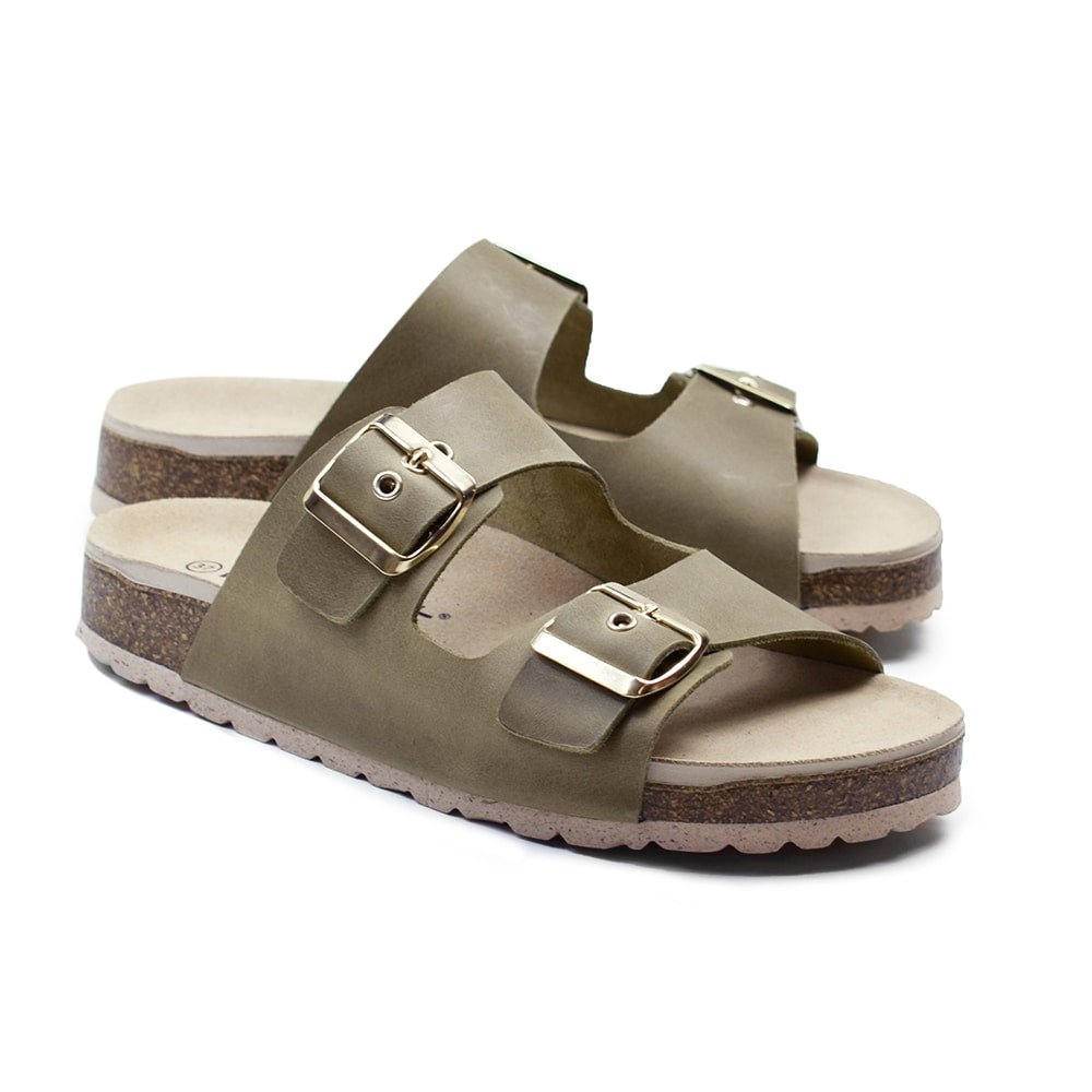 Produktbild 7 - Minfot Sandaler Primo Soft Ayo Läder Olive