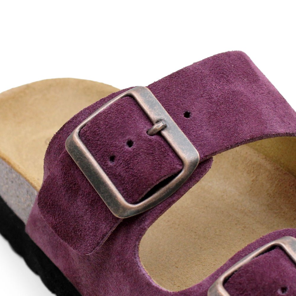 Minfot Moa Sandaler Bio Ruskind Bordeaux
