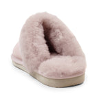 Minfot Fåreskinds Hjemmesko Slip-on Duved med såle Rose