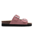 Minfot Moa Sandaler Dame Bio Ruskind Antik Rosa