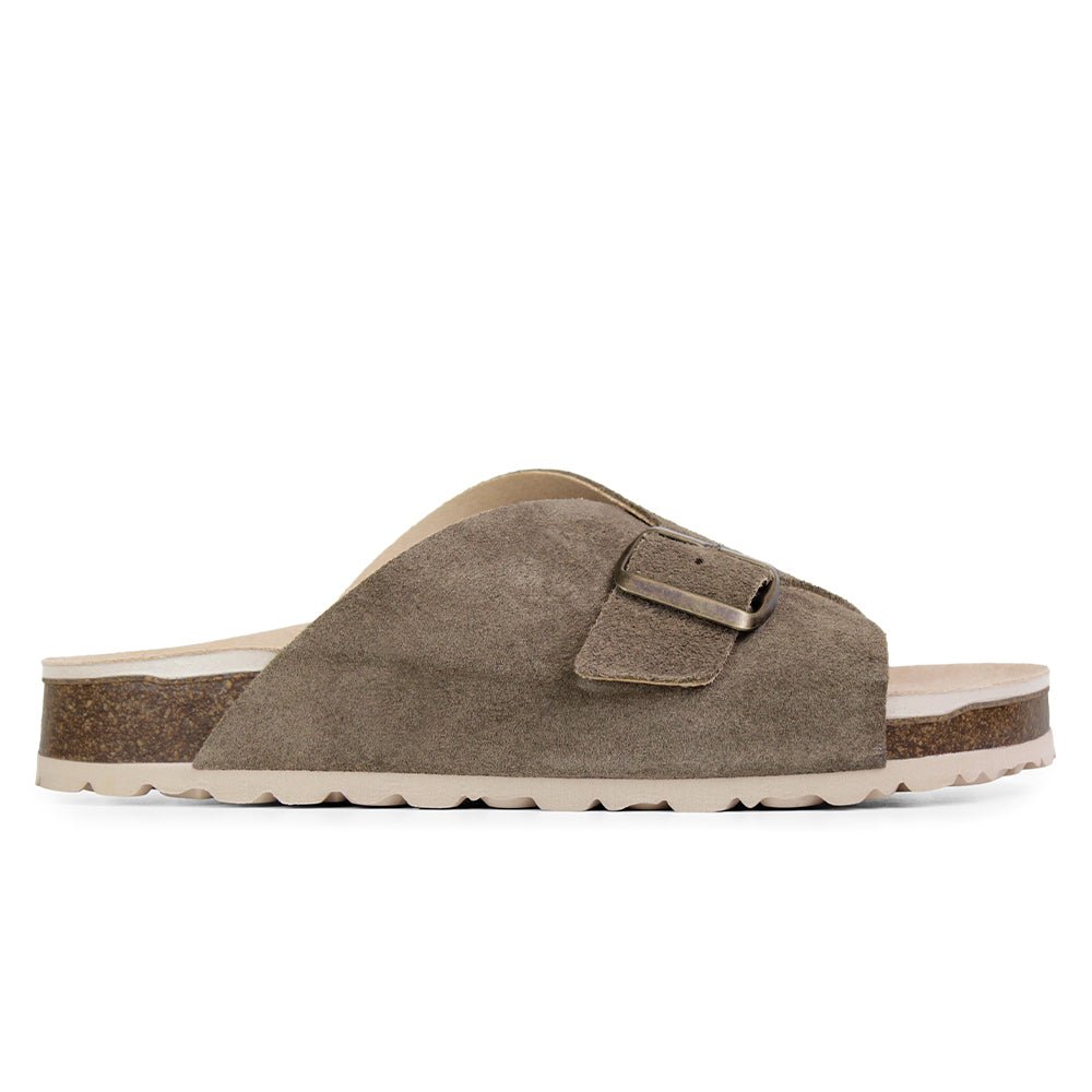 Minfot Li Sandaler Dame Ruskind Hallux Valgus Primo Soft Stone