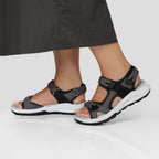 Minfot Nyhamn Sandaler Dame Nubuck Stone