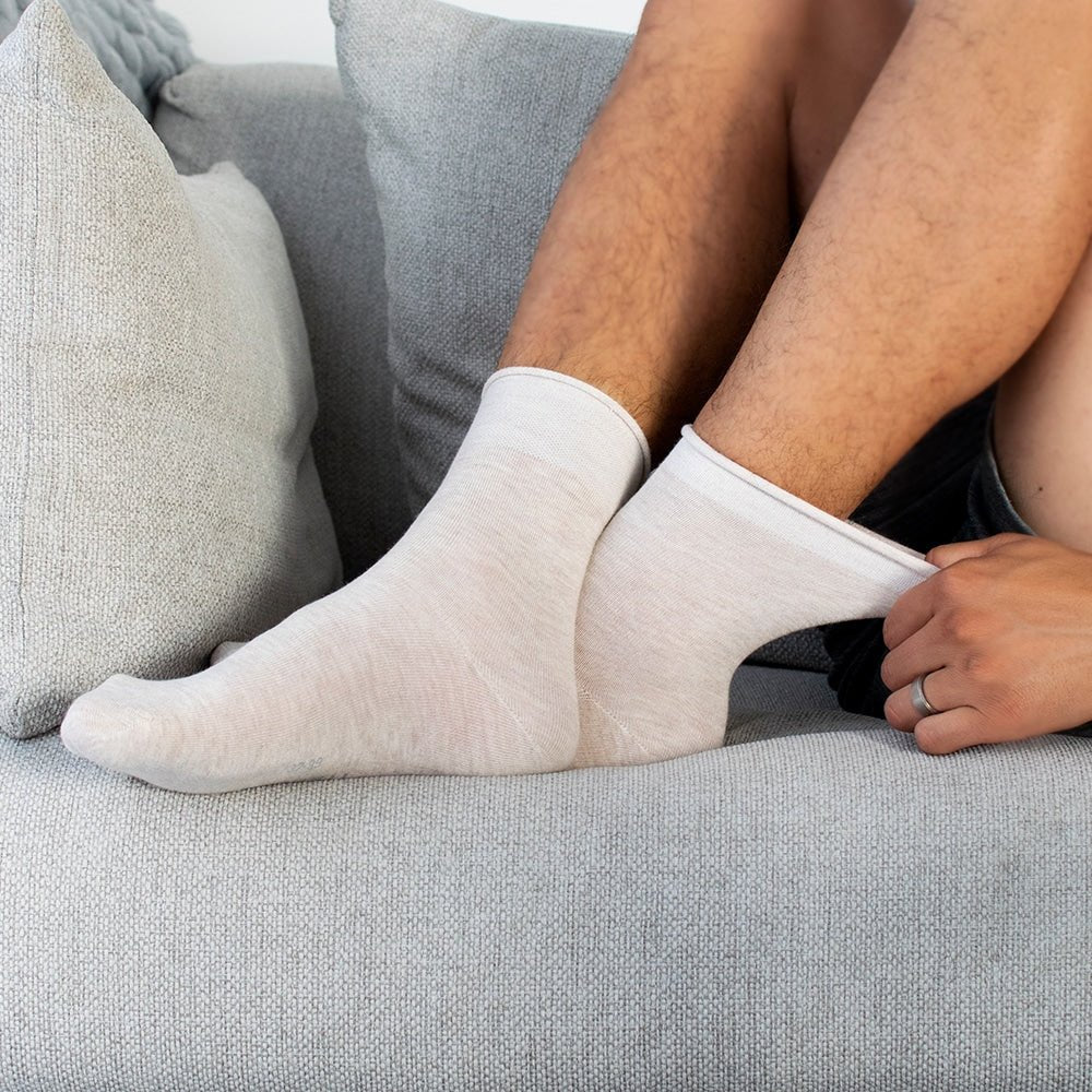 Minfot-sensitive-melange-diabetesstrumpor-med-los-resar