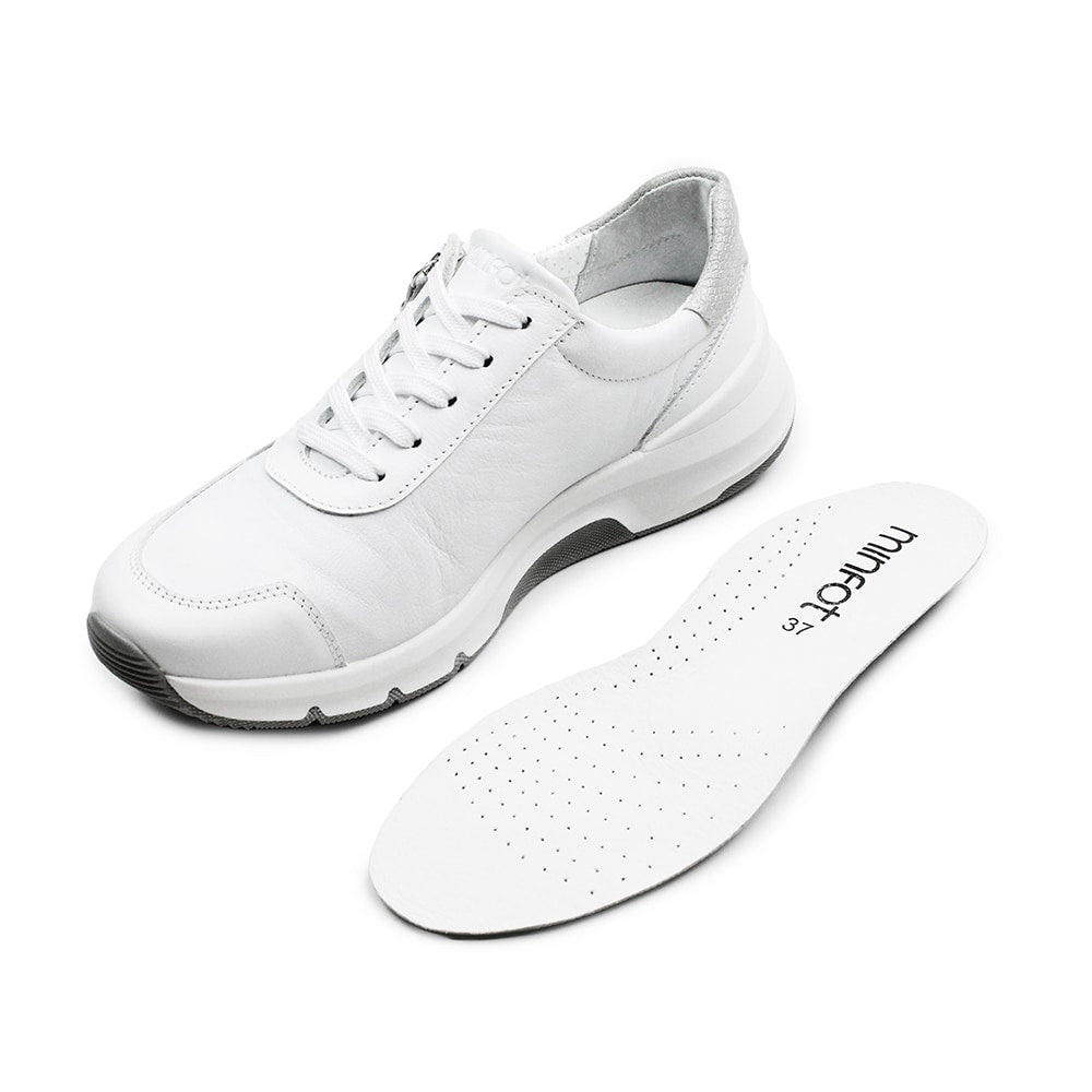 Minfot Sneaker Softrole Lux Stretch Hvid