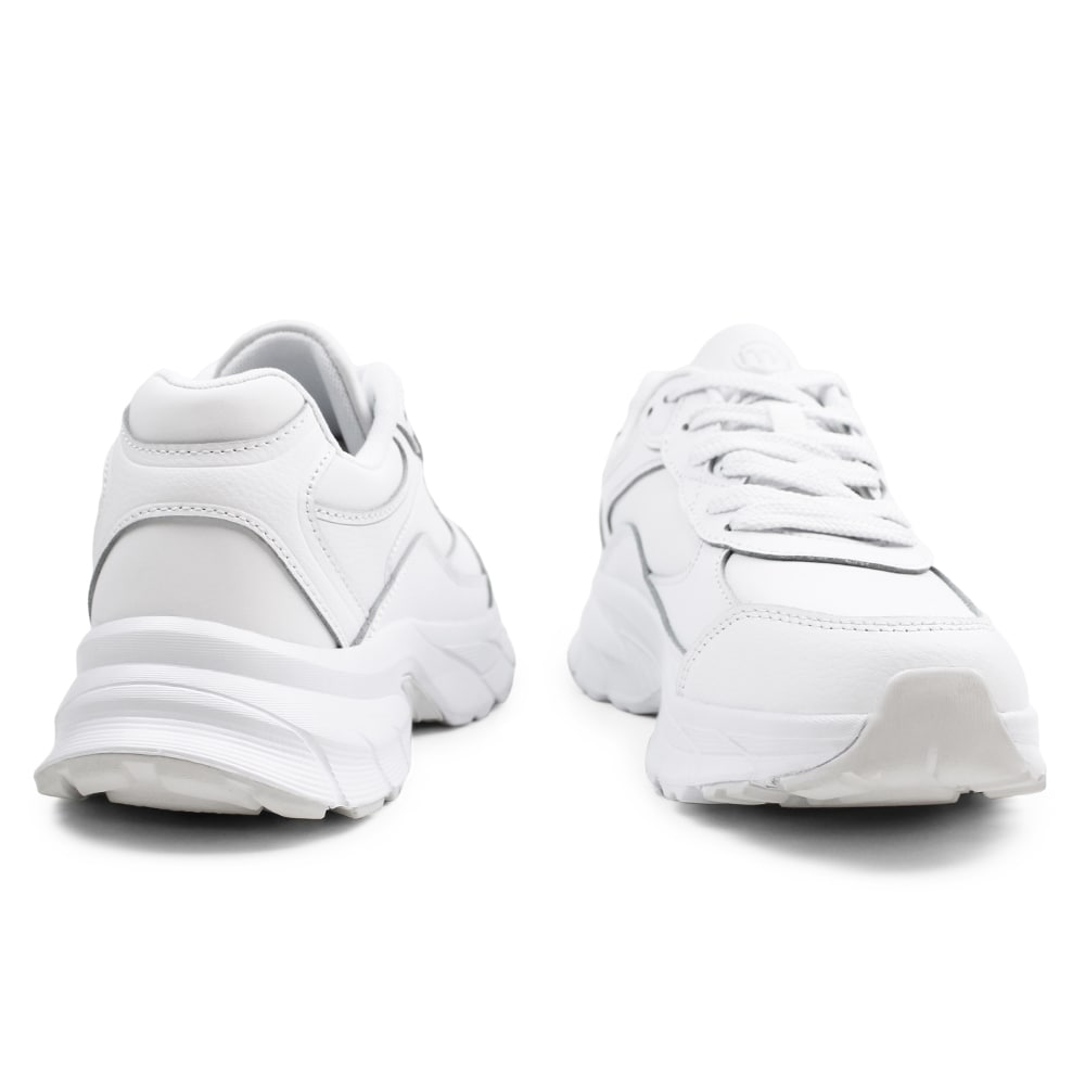 Minfot Joy Sneaker Dame Læder Hvid