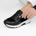 Minfot Sneaker Softrole Lux Stretch Sort