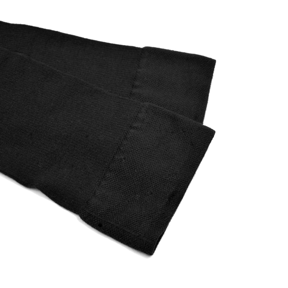Minfot Flawless Støttestrømper Brede Bambus Peony Sort 1-pak