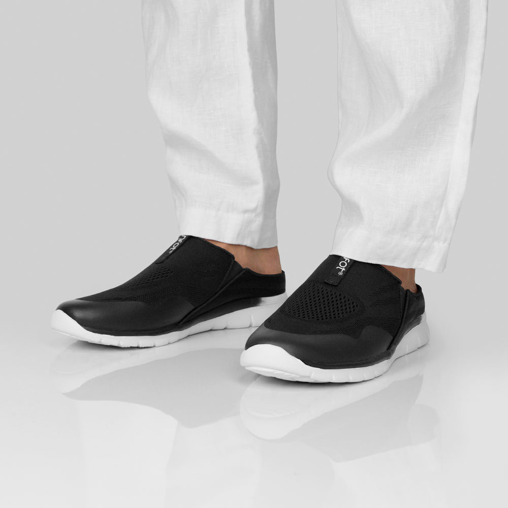 Minfot Easy Step-In Hjemmesko Sort