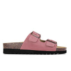 Minfot Moa Biosandaler Dame Ruskind Anatomisk 2-remme Antik Rosa