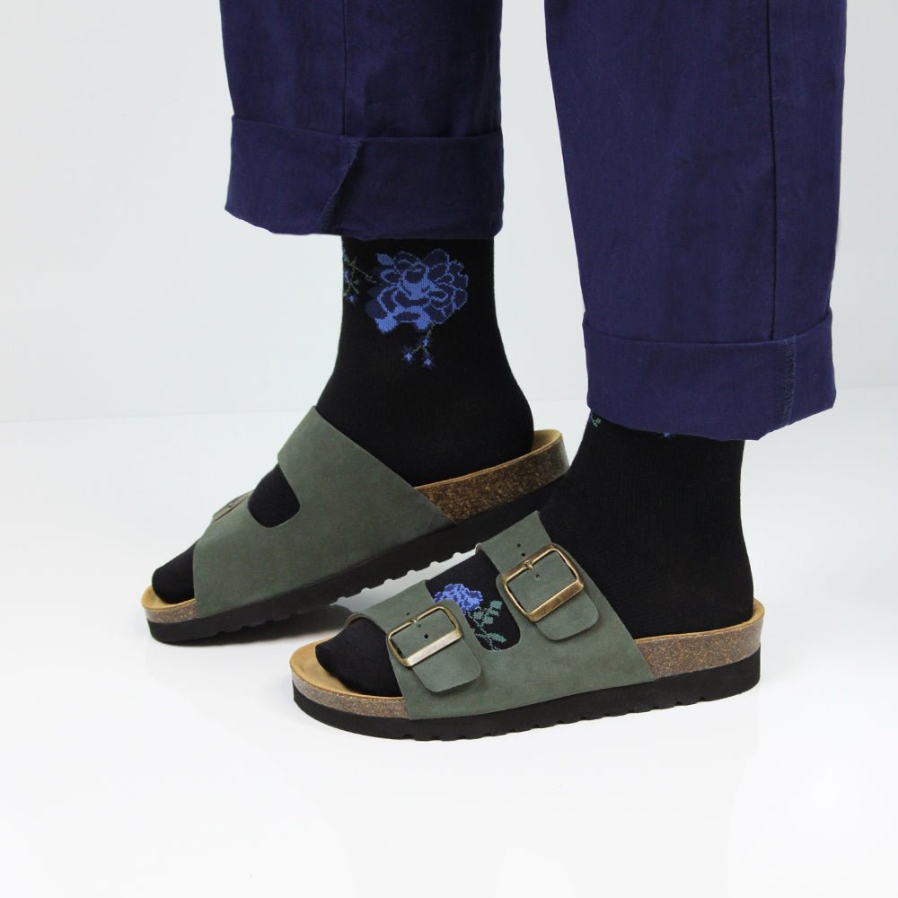 Produktbild 11 - Minfot Sandaler Moa Ruskind Grøn