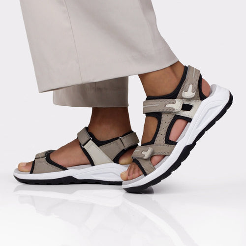 Minfot Nyhamn Sandaler Dame Brown Beige