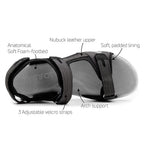 Minfot Nyhamn Sandaler Dame Nubuck Stone