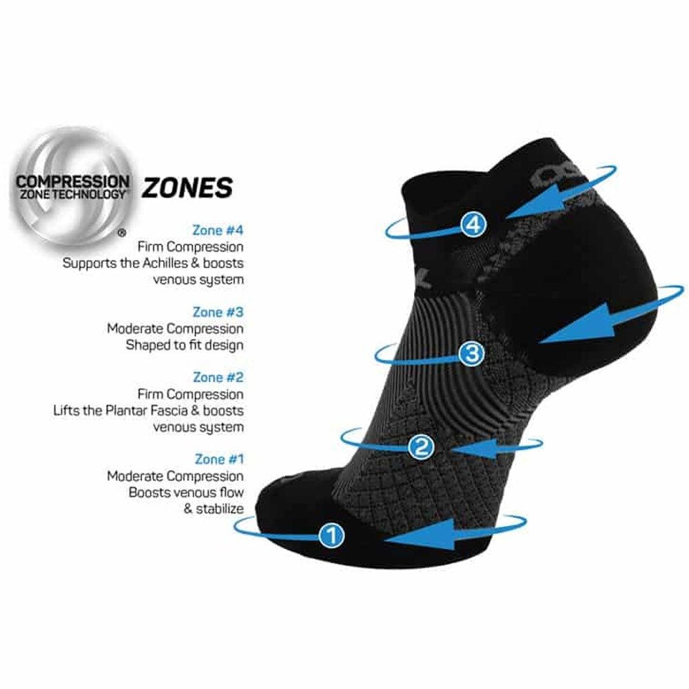 Produktbild 2 - OS1st FS4 Hälsporrestrumpor No Show Sock Black