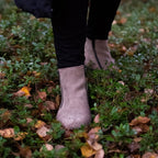 Minfot Boots Orsa Ruskind Dame Beige