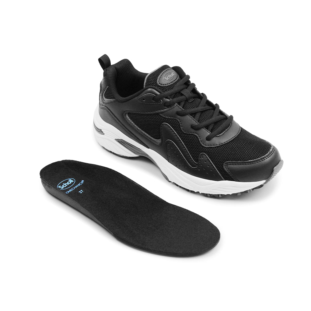 Scholl Sko Biomechanics Sprinter Wave Unisex Sort Grå