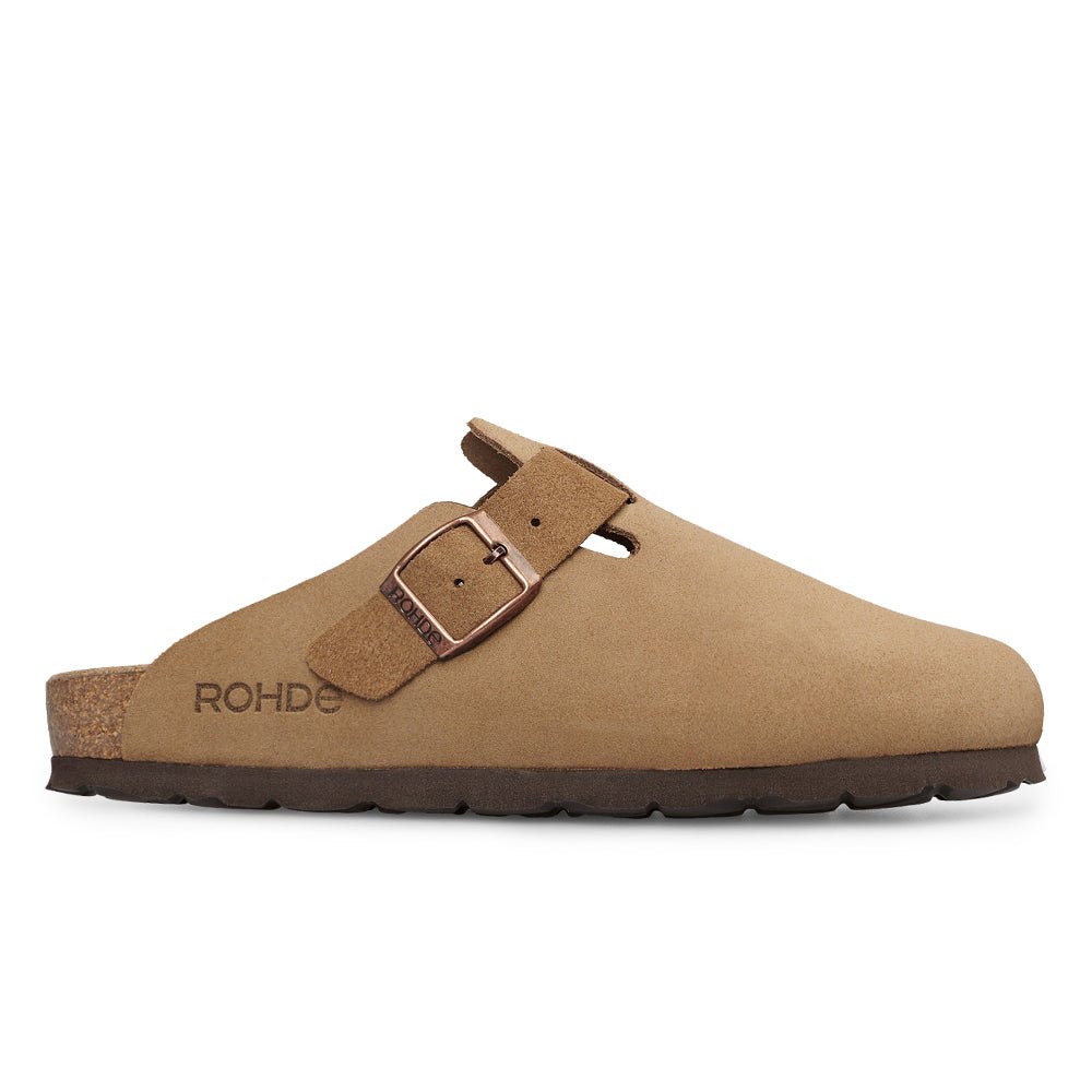 Rohde Hjemmesko Dame Alba Ruskind Camel