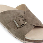 Minfot Li Sandaler Dame Ruskind Hallux Valgus Primo Soft Stone