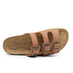 Minfot Lo Sandaler Dame Bio Læder Cognac