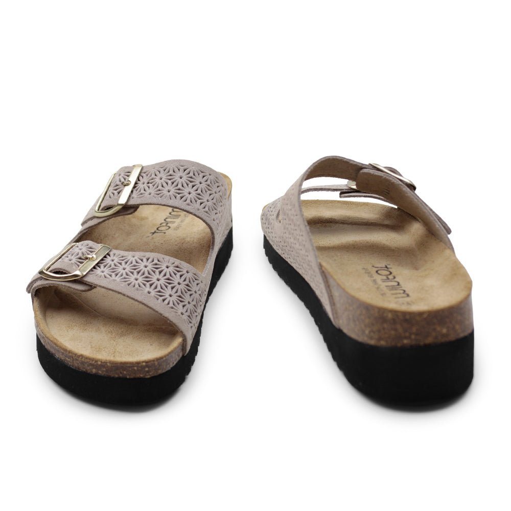 Minfot Daisy Sandaler Dame Taupe 