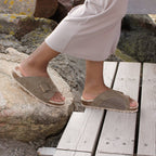 Minfot Li Sandaler Dame Ruskind Hallux Valgus Primo Soft Stone