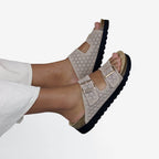 Minfot Daisy Sandaler Dame Taupe 