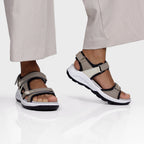 Minfot Nyhamn Sandaler Dame Brown Beige