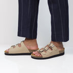 Minfot Lo Sandaler Dame Bio Læder Stone