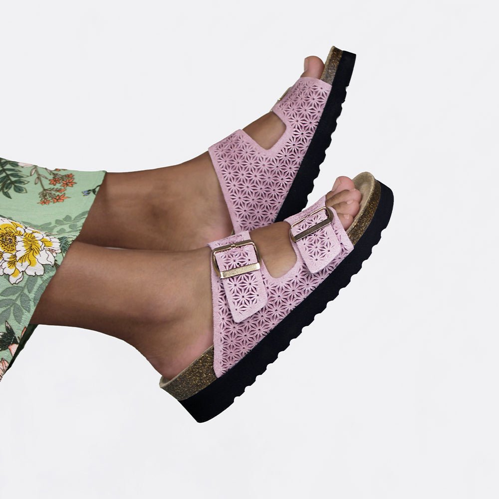 Minfot Daisy Sandaler Dame Ruskind Rosa