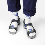 Minfot Sandhamn Sandaler Dame Nubuck Ocean Blue