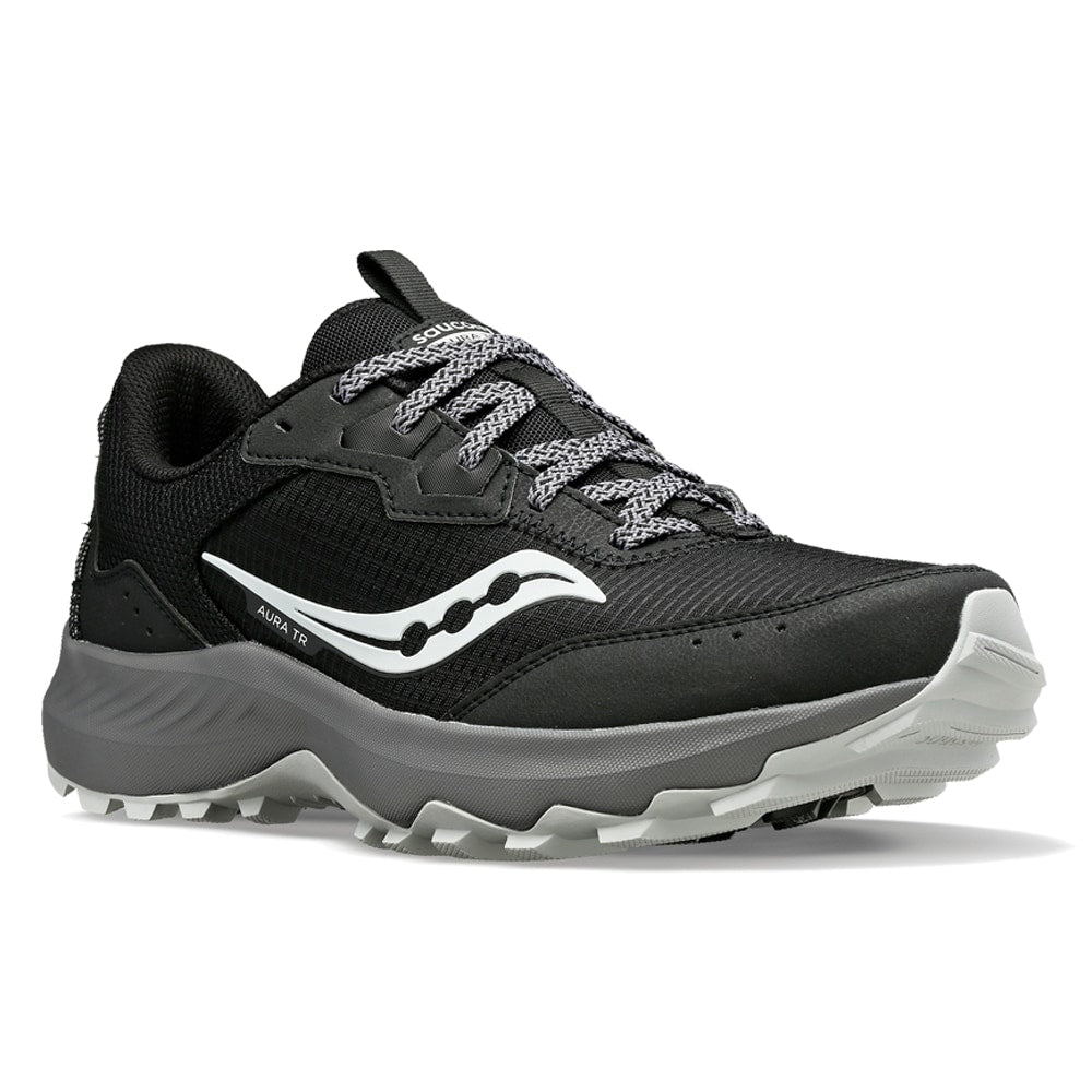 Saucony Aura TR Løbesko Trail Herre Black Gravel