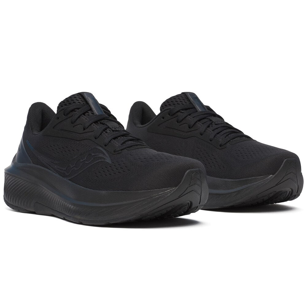 Saucony Echelon 10 Løbesko Dame Bred Triple Black