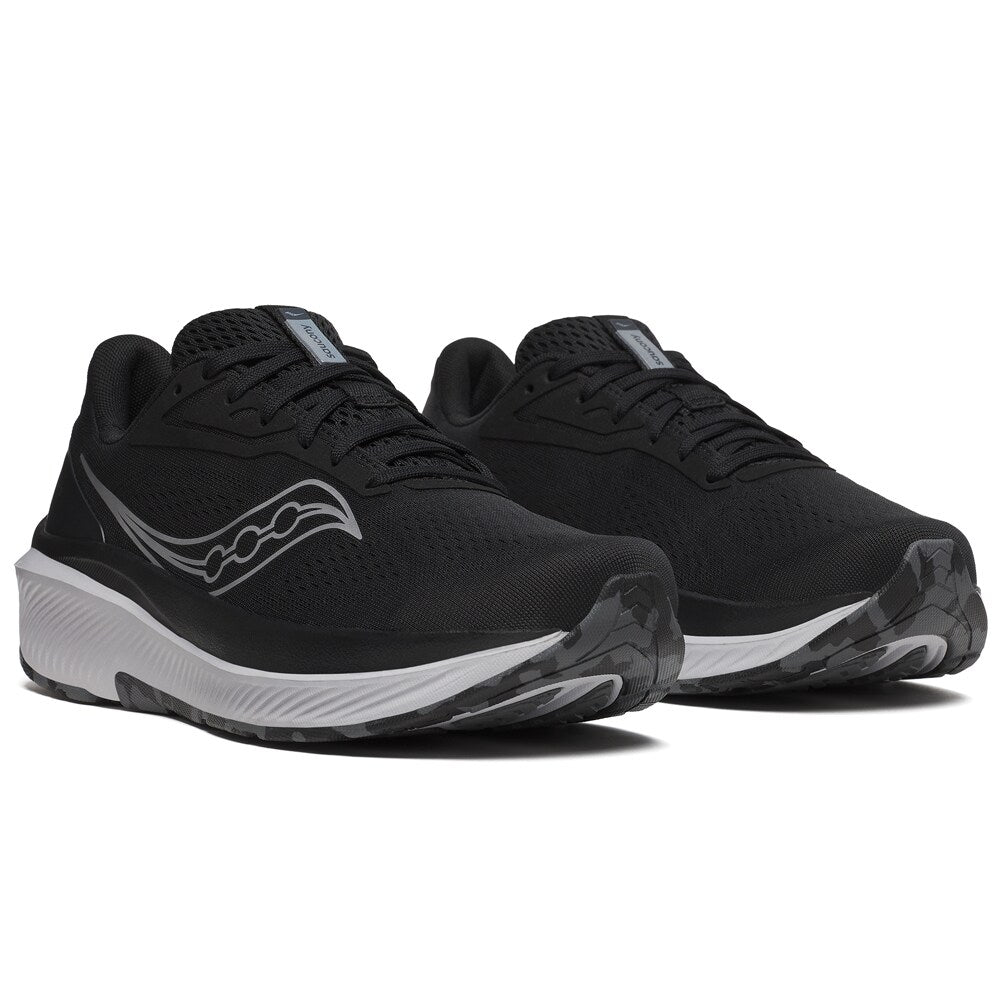 Saucony Echelon 10 Løbesko Herre Bred Black Sølv