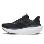 Saucony Echelon 11 Løbesko Dame Ekstra Bred Black White